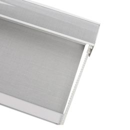 Cortina cortinas de luxo sunscreen roller persianas solar tons (cassete) tampa à prova de poeira fácil instalar cortinas de janela personalizar manual ou ele