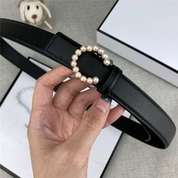 Woman Designers Belts Smooth Buckle Womens Waistband Leather High Quality Luxury Mens Belt Girdle Womens Cintura Ceintures 2.4cm With Box