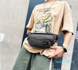 2vChest Bag Nylon Waist Bag Women Belt Bag Men Fanny Pack Fashion Colourful Bum Bags Travel Purse Phone Pouch Pocket Hip Bags