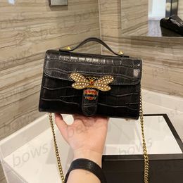 2021 Ladies Clutch shoulder handbags Classic woman Crossbody Bag Purse top quality Genuine Leather chain Luxurys Designers square totes wallet messenger handbag