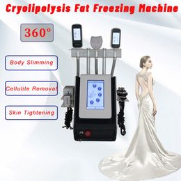 Radio Frequency Face Lifting Body Slimming Machine Cryotherapy Fat Freezing Device Weight Loss Cryolipolysis Vacuum Therapy Equipment