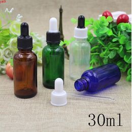 30ml Empty Essential Oil Glass Dropper Bottles New Style Top Grade Parfume Liquid Packaging Cosmetic Containershigh qty