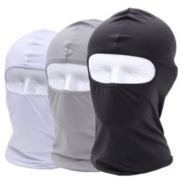 Outdoor Protection Party Favor Full Face Lycra Balaclava Headwear Ski Neck Cycling Masks Motorcycle Bike Mask 17 Colors