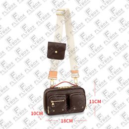Unisex Designer Luxury Fashion Casual UTILITY CROSSBODY Messenger Bag Shoulder Bags High Quality TOP 5A M80446 Purse Pouch Fast De319b