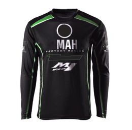 New motorcycle long-sleeved T-shirt, spring and autumn motorcycle t-shirt, team field suit, quick-drying breathable top