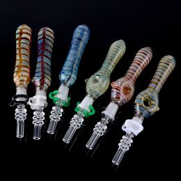10mm male joint Nector Collectors Kit with Quartz Nail Hookahs Oil Dab Rigs Water Pipes Nector Collector NC16