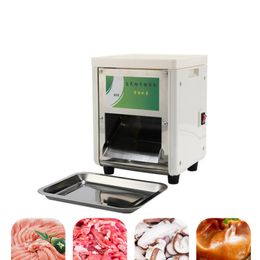 750W Meat Slicer Cutter Commercial Meat Grinder Mincer Machine Electric Small Cut Slice Vegetables Meat