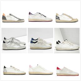 Ball Star Sneakers Golden Man Women Casual Shoe Designer Classic White Do-old Dirty luxury Shoes