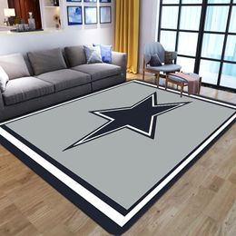 Carpets Geometric 3D Print For Home Living Room Bedroom Bedside Child Crawl Floor Mats Soft Flannel Kids Play Non-slip Area Rugs