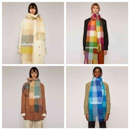 Ac Men And Women General Style Scarf Blanket Women's Style Colorful Plaid