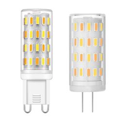 Bulbos G4 G9 LED de milho de luz não-piscando Três cor de temperatura de cor Substituir lâmpadas de halogênio AC220-240V para casa home