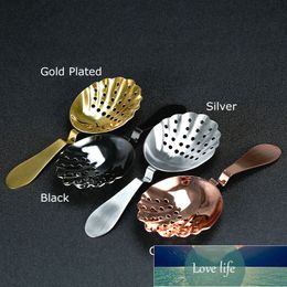 Stainless Steel Shell Design Vintage Julep Cocktail Strainer Bar Tool Factory price expert design Quality Latest Style Original Status