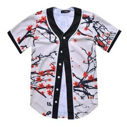 3D Baseball Jersey Men 2021 Fashion Print Man T Shirts Short Sleeve T-shirt Casual Base ball Shirt Hip Hop Tops Tee 033