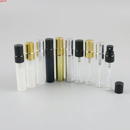 300 x 5ml Empty Travel Mini Atomizer Glass bottle Spray 1/6oz Refillable Fragrance Perfume Scent Fine Mist Bottlegoods qty