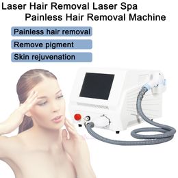 808nm Diode Laser Hair Removal Machine 20 Million Shot Effective Painless Permanent Air & Water &TEC System