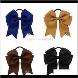 Time-Limited Mix Colour Hair Bows Zl 4Dot5Inches Ribbon Bowknot Hairband Kids Hair Accessory 20 Colour Hairbows Rope For Children Dawp Hprwj