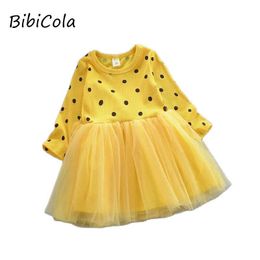 baby Girls dress spring autumn kids princess dress children dresses for baby girls fashion cute party dress clothes Q0716