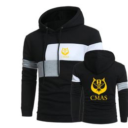 Sudadera con capucha para hombre, ropa masculina con costuras de tres  colores, para exteriores, nueva marca - AliExpress Ropa de hombre