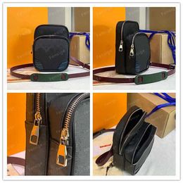 Designer Bags Mens Waist UTILITY SIDE Messenger Cross body Cowhide Leather M45439 Shoulder chest Bag Purse Wallets