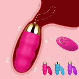 Eggs Sex Toys Remote Control Vibrating for Women Vagina Ball Wireless Vibrator Wearable Bullet Love Adult 1124