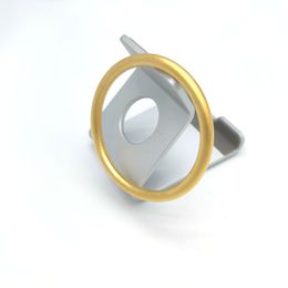 Solid 24 k Gold AUTHENTIC Plain Circle Bangle Bracelet Heavy Classics Wide 6MM 61 mm Diameter