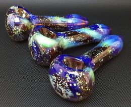 Vintage Wholesale 5.1inch Galaxy style glass bong water smoking pipe for tobacco use