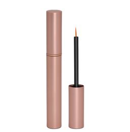 2021 4ml Cosmetic Packing Containers Empty Eyeliner Liquid Growth Refillable Aluminum Bottle Rose Gold Eyelash Split Vial Accessories