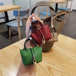 kids bag coin purse airpods case mini handbags accessories handbag lady decorations souvenir wedding gift protective purse key keyring picotin lock model