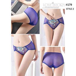 NXY sexy setFlarixa Sexy Hollow Lace Women's Panties Seamless Thong M-XL Plus Size Underwear Mid Waist Girl Briefs Transparent Lingerie 1128