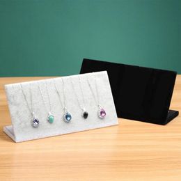 Jewellery Pouches, Bags Durable Sturdy Construction Display Stand Good Load Capacity Necklace L-type For Bedroom