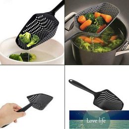 1PC Spoon Philtre Cooking Shovel Strainer Scoop Nylon Spoon Kitchen Accessories Nylon Strainer Scoop Colander Leaking Shovel Tool Factory price