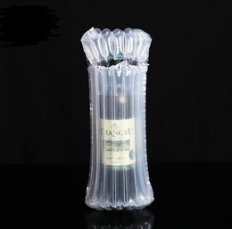 2021 32*8cm Air Dunnage Bag Air Filled Protective Wine bottle Wrap Inflatable Air Cushion Column Wrap Bags with