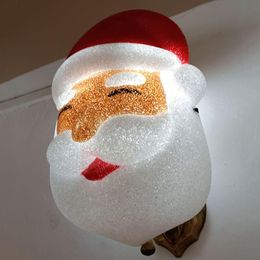 Christmas Decorations 2021 Santa Claus Porch Light Cover Wall Lamp Lampshade Outdoor Decor Party