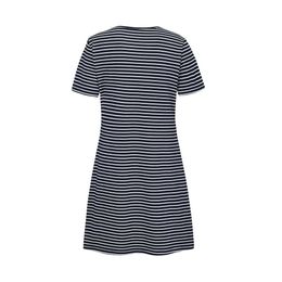 50# Maternity Sleepwear Dress Womens Maternity Short Sleeve Striped Print Nursing Dress For Breastfeeding 2021 Q0713