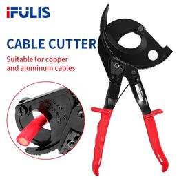 HS-520A 400mm2 Ratchet Cable Cutter Copper Aluminium Shear Tools Ratcheting Germany Design Wire Cut Cutting Pliers HS-325A 211110