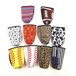 Baseball Tumbler Carrier Pouch Neoprene Insulated Sleeve bags Case For 30oz Tumbler Coffee Cup Water Bottle with Carrying Handle DAA386
