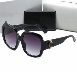 2022 Fashion Glasses Sunglasses Designer men's women's Brown Glasses Black Dark 55mm lenses 7667
