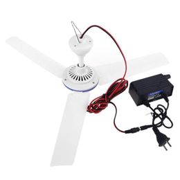 -Ventilatori elettrici US Plug AC 100-240V 12 V Regolare Velocità Soffitto per uso domestico Appeso per ventola