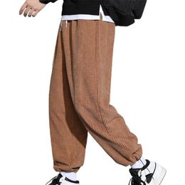 Men's Pants Drawstring Great Leisure Spring Trousers All Match Men Long For Daily Wear