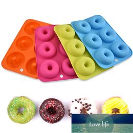 6-cavity Silicone Donut Baking Tray Making Tool Baking Non-stick And Heat-resistant Reusable Silicone Mould baking accessories Factory price expert design Quality