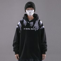 dark anime moletom com capuz