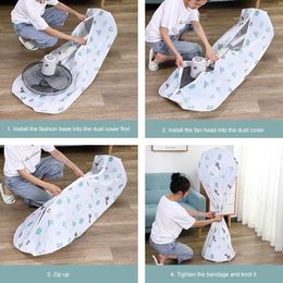 Storage Bags 1/5 Pack Fan Cover Guard Net Dustproof Mesh Washable Children Finger Safety Anti-Dust KI