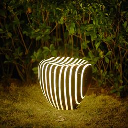 Creative landscape garden Lawn Lamps light, park imitation natural resin imitation stone