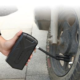 Electric Air Pump Portable Mini Tyres Inflator Compresor Bike Bicycle Cycling Motorcycle With Tre Pressure Display 646 X2