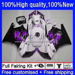 Bodywork For HONDA CBR600 F2 CBR 600F2 600 F2 FS CC 600CC 600FS Full Body 34No.198 CBR600F2 91 92 93 94 CBR600CC 91-94 CBR600FS Graffiti purple 1991 1992 1993 1994 Fairing