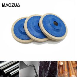 angle grinder polishing wheel NZ - Care Products 4 Inch 100mm Wool Polishing Wheel Buffing Pads Angle Grinder Felt Disc For Car Metal Marble Glass Ceramics
