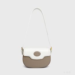 HBP 2022 spring and summer bag new products niche design color matching saddle shoulder messenger purses wallets handbags bags Genuine leather