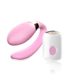Powerful U Shape G-spot Massager Quiet Design Sex Toys For Adult Sexs Products Pussy Vibrators Wireless Remote Control Enhance Sexual Pleasure