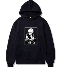 My Hero Academia Fashion Animation Hoodies Pullovers Tops Unisex Clothes Y211118