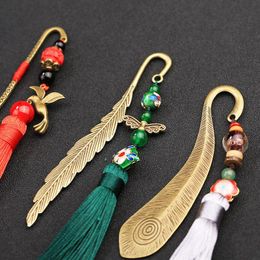 Bookmark Classical Exquisite Vajra Bodhi Metal Book Markers For Books Paper Clips Office Supplies Gift Kids